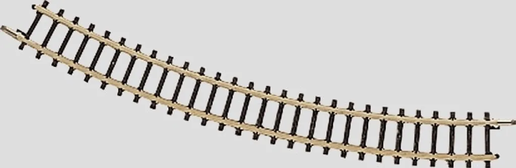 Rail Courbe 30 Degrés 195mm Märklin 8521 pour Modélisme Ferroviaire Z
