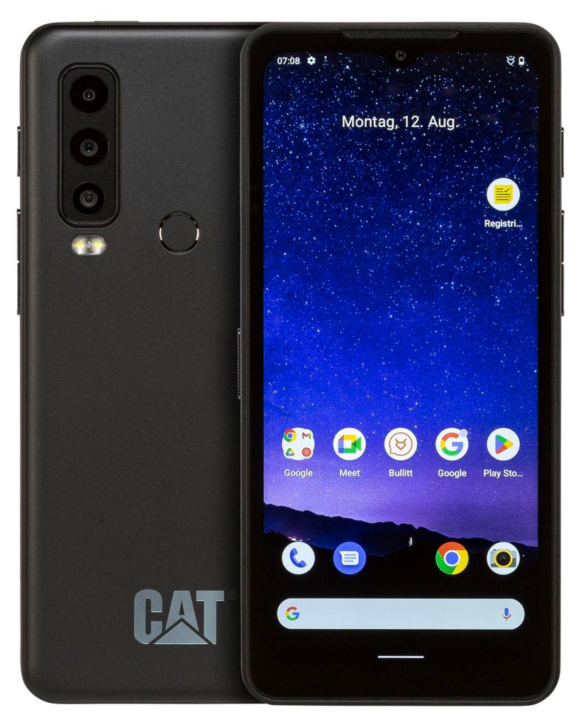 Cat S75 schwarz Produktbild 