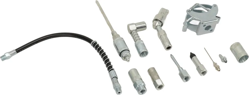 Kit lubrification à graisse avec raccord rapide étanche haute pression