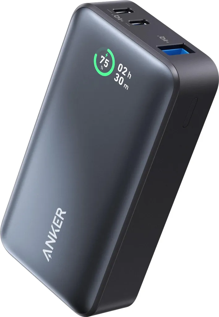 Powerbank Anker 533 30W Chargeur Portable 10000 mAh avec Écran