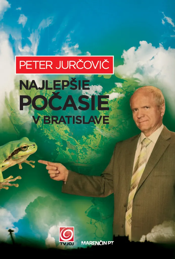 Livre relié Peter Jurčovič Najlepšie počasie v Bratislave 296 pages