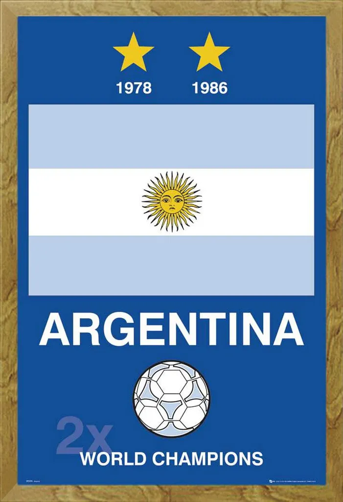 Regalo Calcio: Poster Argentina Mondiale e Cornice Shinsuke Oak
