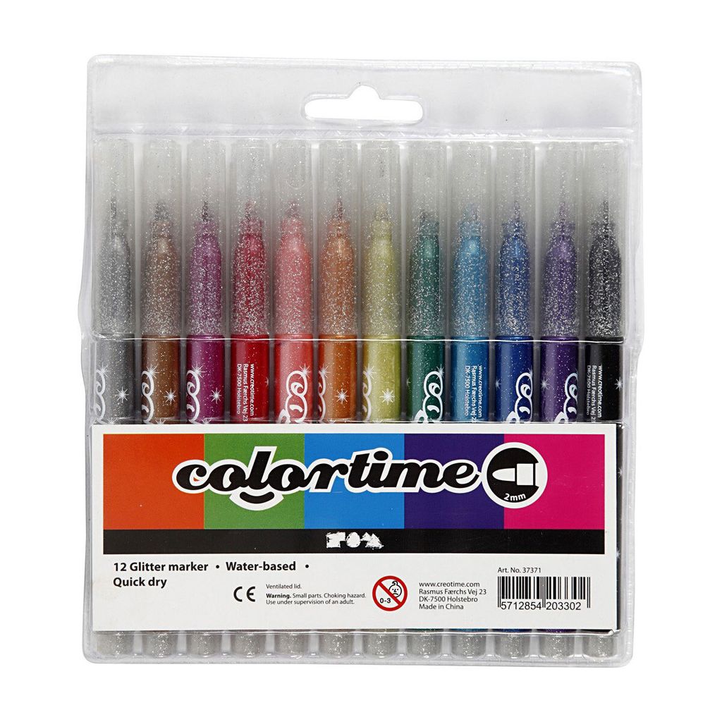 Colortime glitterpennen Productafbeelding 