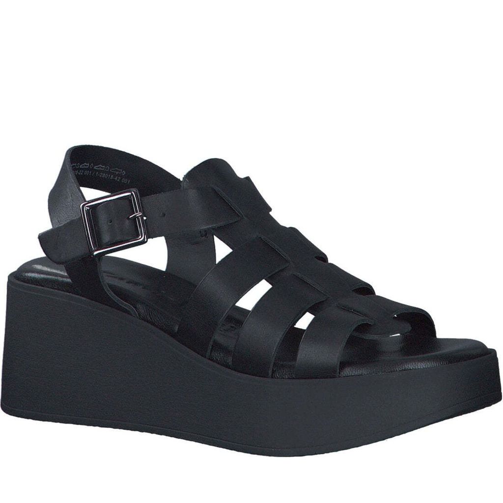 Tamaris Damen Klassische Sandalen 1-28018-42 001 Farbe: Produktbild 