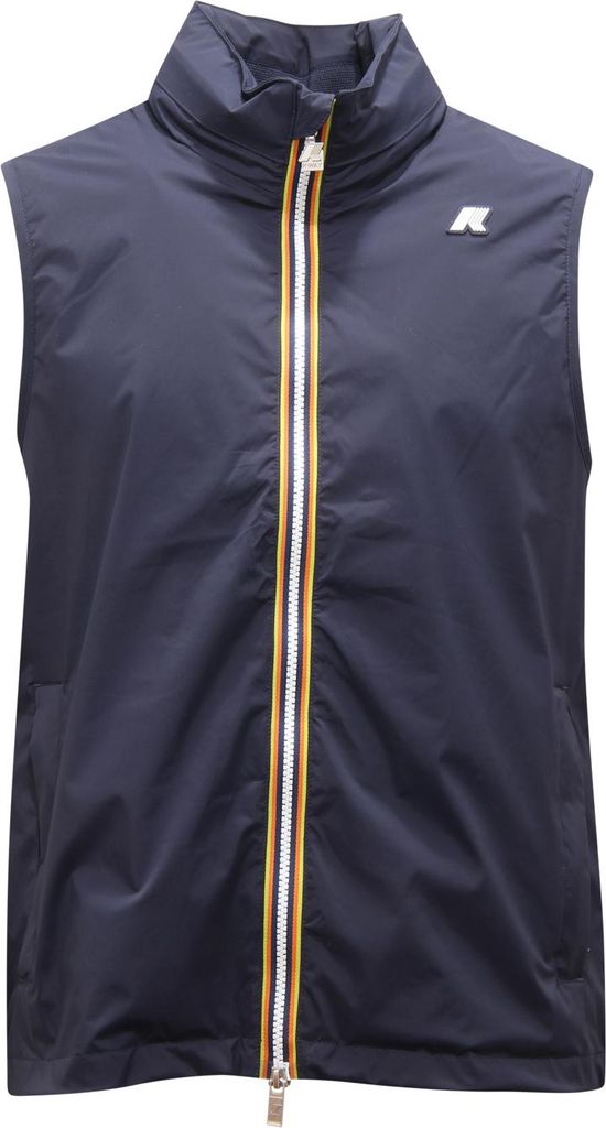 K-WAY – Ärmellose Herrenjacke „Valen“ aus Stretch-Nylon-Jersey – Größe XL