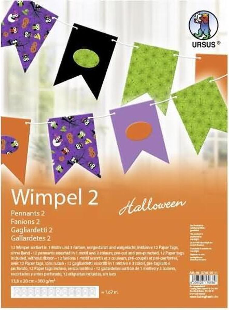 URSUS 57460011, Kunstpapier, 300 g/m², 12 Blätter