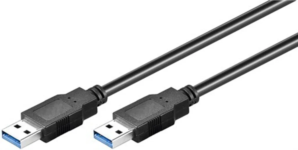 Lot de 10 Câbles Goobay 93929 USB 3.0 SuperSpeed Type A mâle 3m Noir