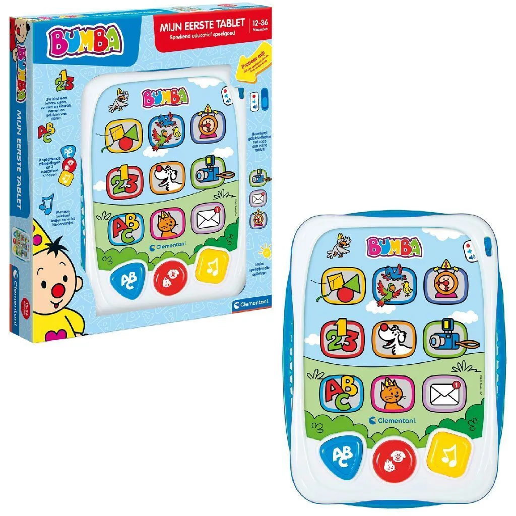 Tablette éducative Bumba avec sons et lumières pour bébé dès 12 mois