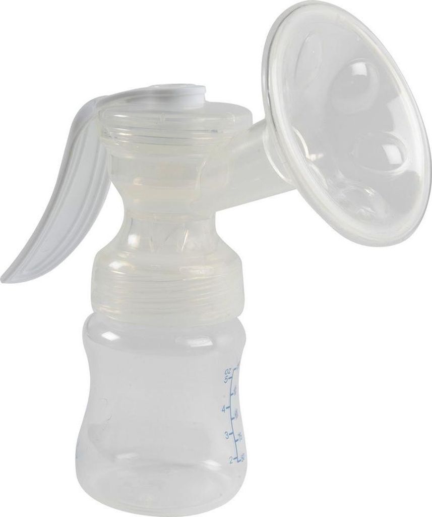 Poupy 150 ml manuelle Milchpumpe für Kleinkinder, für den Heimgebrauch, waschbar und wiederverwendbar, stimuliert das Saugen und die Milchproduktion