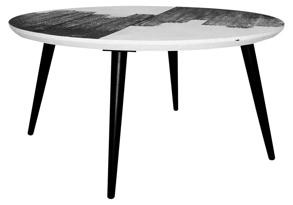 Table basse stable Abstract hauteur 38cm pour optimiser les petits salons
