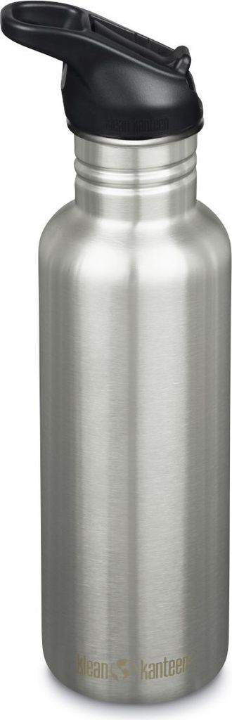 Klean Kanteen Classic Edelstahl Flip Cap 800ml brushed