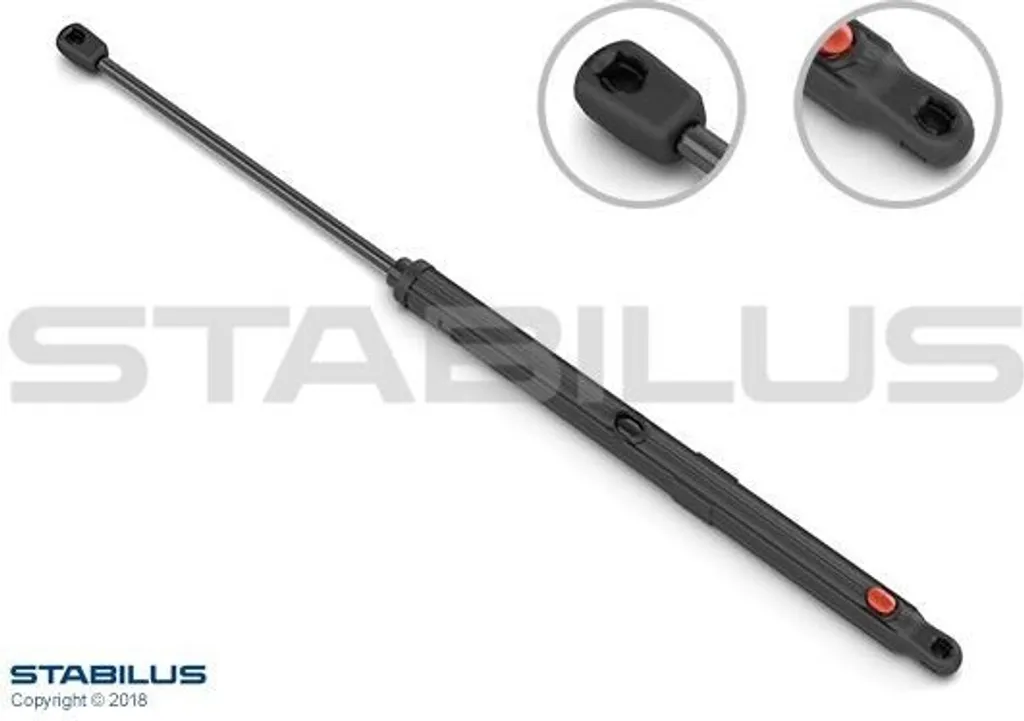 Remplacer Amortisseur Capot Mercedes GLK - Vérin Stabilus 193359 OEM 2049800564