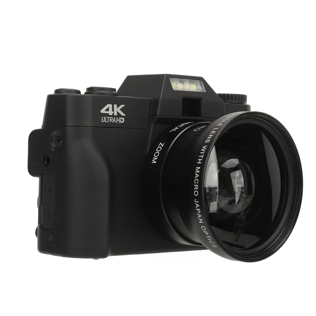 Vlogging Camera 4K 75MP - Autofocus e Zoom 16x per Content Creator - 4