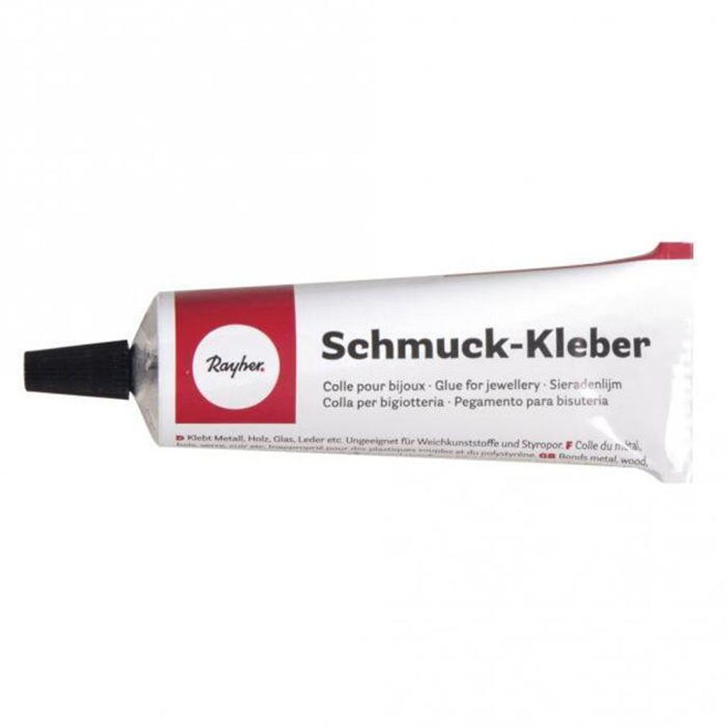 Rayher Schmuck Kleber 27 g für präzises Basteln und Produktbild 