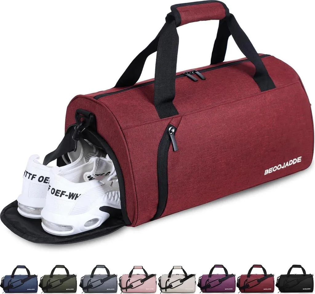 Sac de sport 25L Vin rouge - Fini l'encombrement avec ce sac de voyage