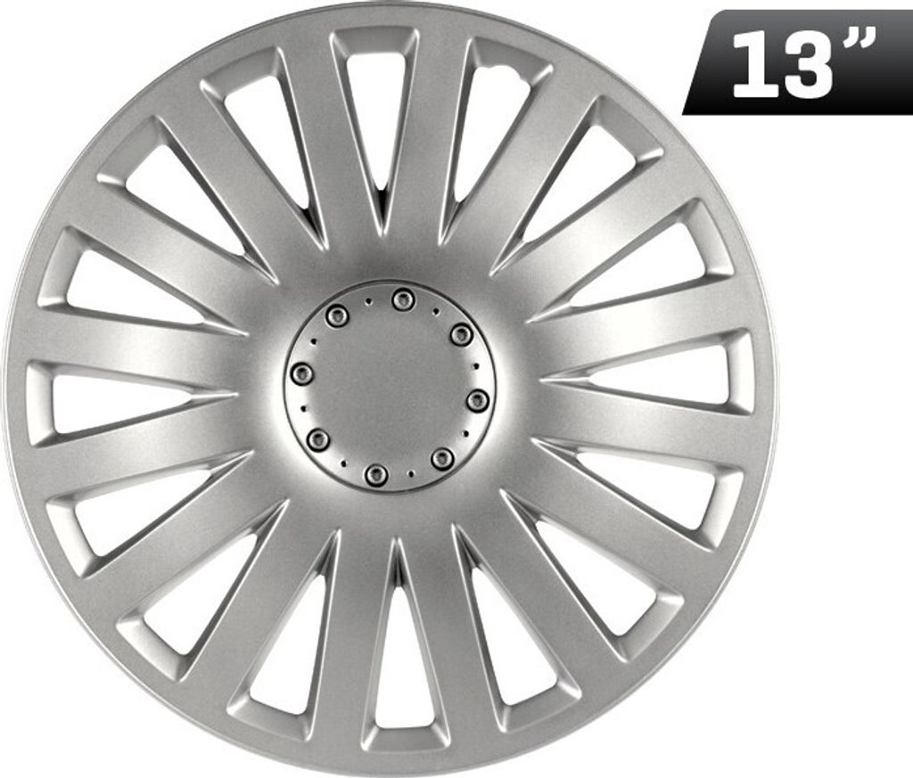 Smart silber 13'' Radkappe, 1 Stk