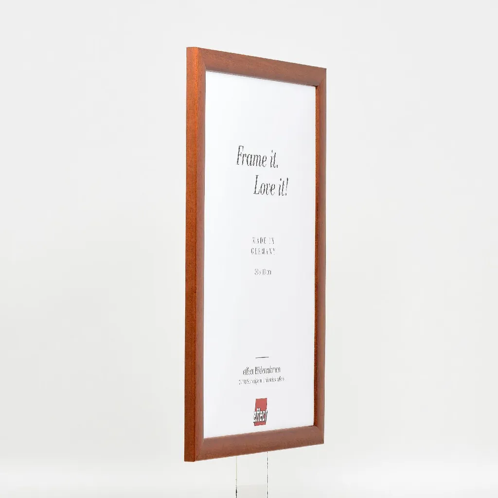 Cornice Portafoto Romimex In Legno Di Mango Marrone – Misure 20 X 25 X 2 Cm