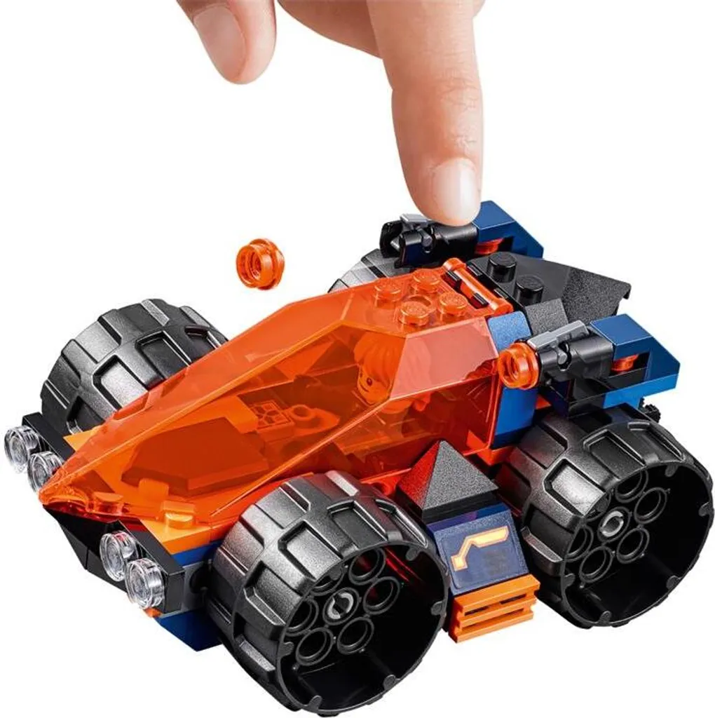 Grand château LEGO 70357 Nexo Knights interactif et transformable