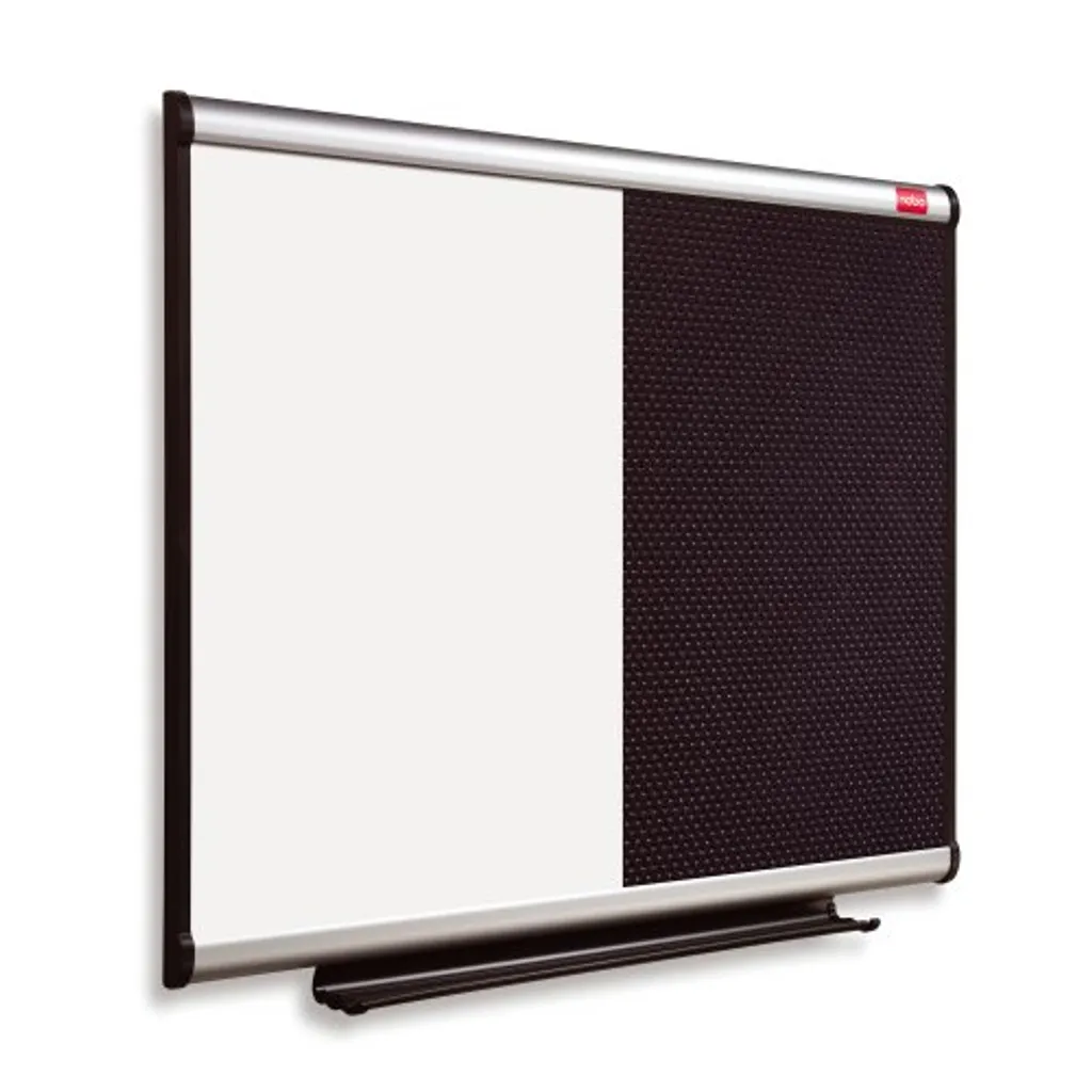 Tableau d'organisation bureau combiné écriture et affichage Nobo