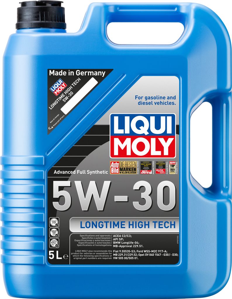 Liqui Moly Longtime High Tech 5W 30 Hochwetiges Premium Öl 5L