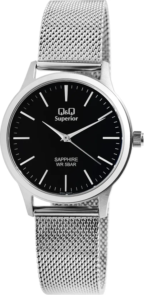 Analisi Tecnica Orologio Q&Q Superior Zaffiro e Acciaio 316L