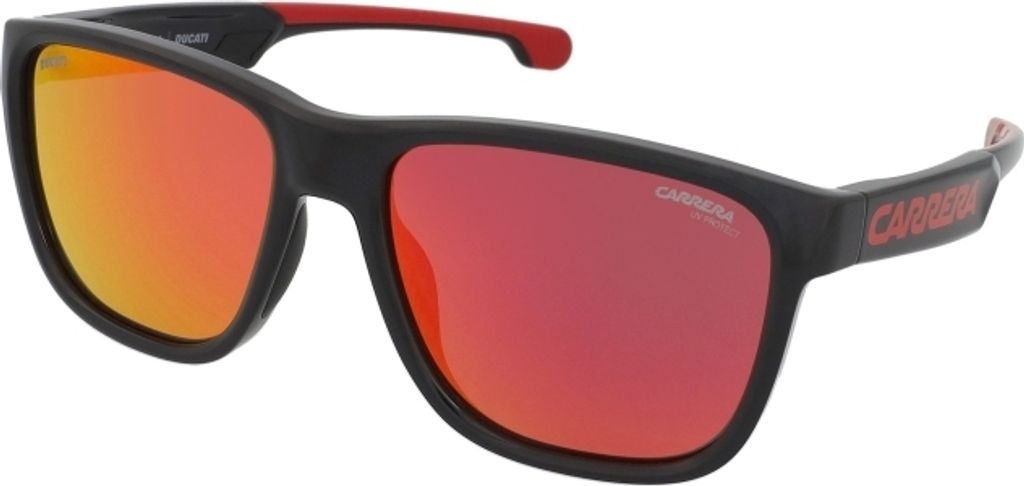 Carrera DUCATI CARDUC 035/S Sonnenbrille Herren – Mattschwarz, Grüne Polarisierte Gläser