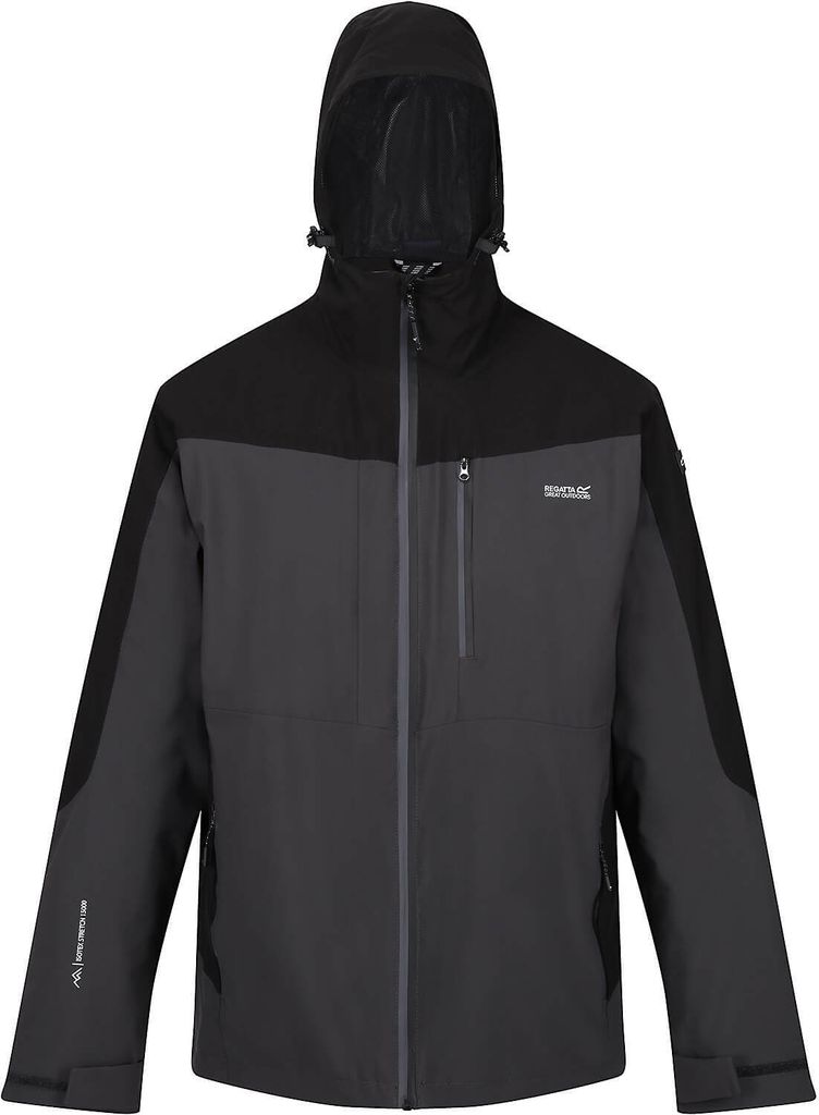 Regatta Wentwood VIII 3 in 1 Jacke Winterjacke Herren Wasserdicht, Größe:3XL, Farbe:Grau