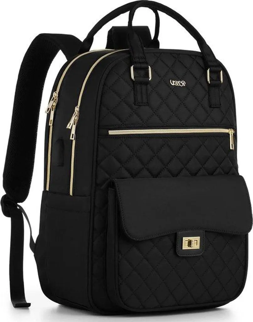 Cartable business femme noir 15,6 pouces imperméable pour le travail