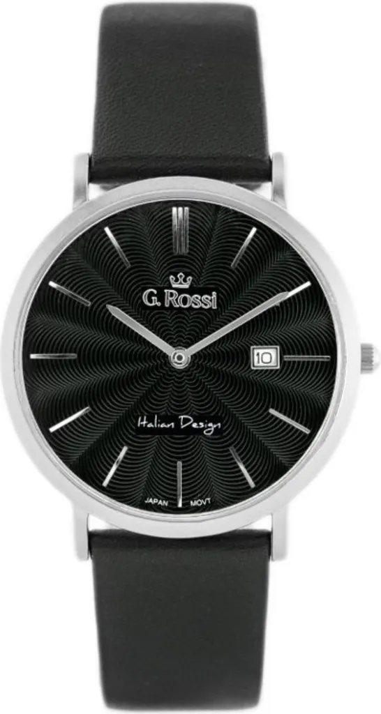 Montre Business G. Rossi GR10853A1A1 Argentée Idéale pour vos Cérémonies