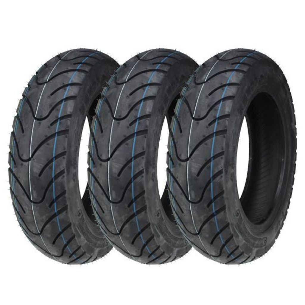 Sommerreifensatz Kenda K413 - 100/90-10 56J TL - 3 Stück