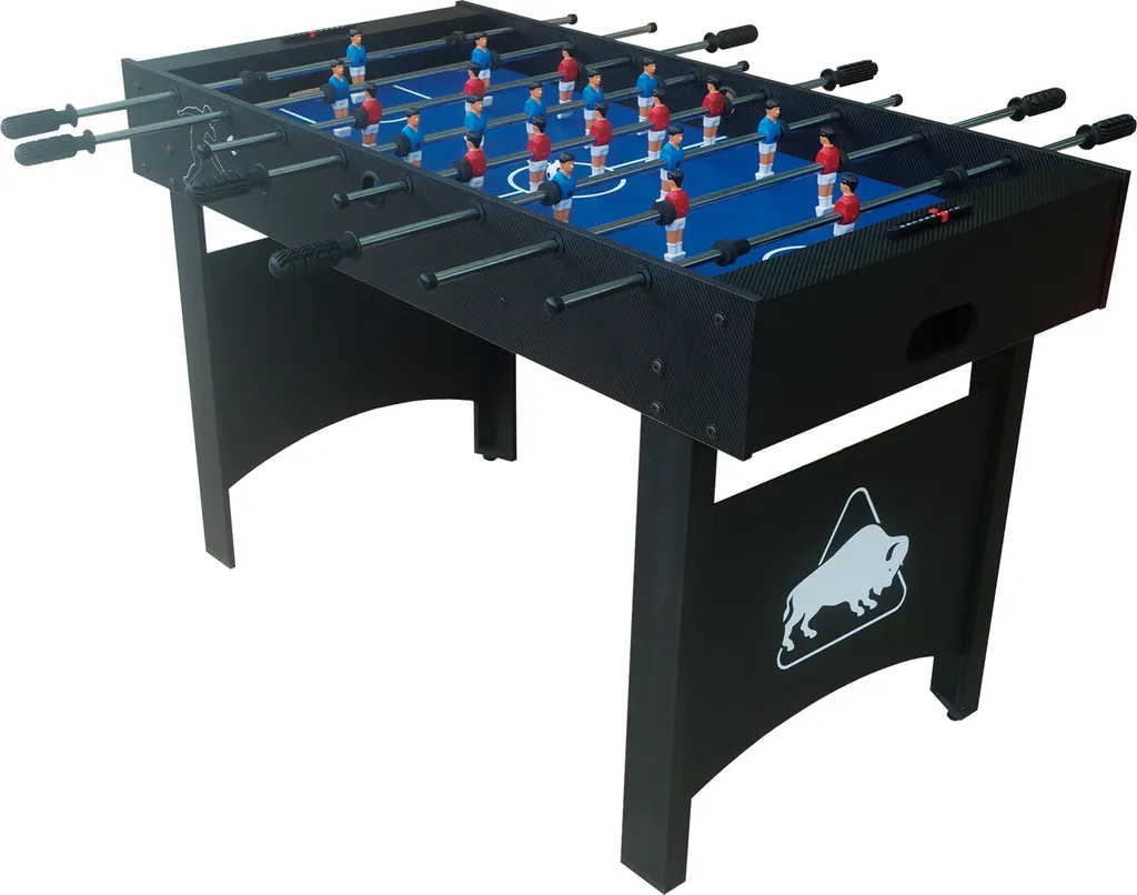 Baby-foot Runner Design Moderne - Table Compacte avec Barres en Acier