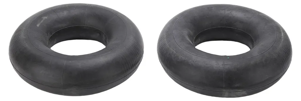 2 Chambres à air 15x6.00-6 ultra résistantes avec valve droite TR13