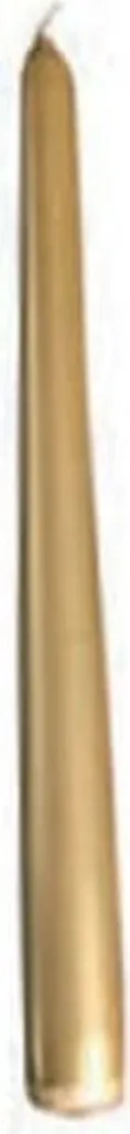 Bougie Décorative Or pour Mariage et Fêtes - Wiedemann 250mm x 25mm