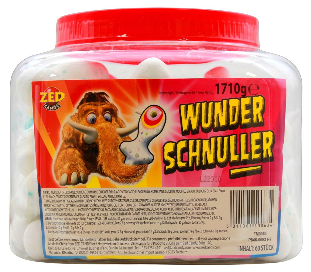 ZED Candy Wunderschnuller, 1 x 1.71 kg Dose Produktbild 