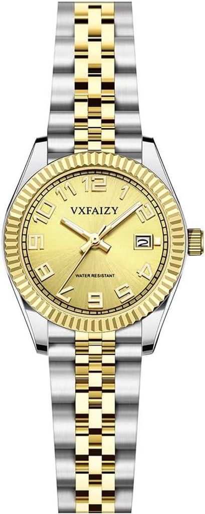 Watch Für Damen Klassiker Damen Einfach Lesbare Zeitkalender Armbanduhren für wasserdichte mit Präzise Zeitmessung Alltagstaugliche Wasserdichti...