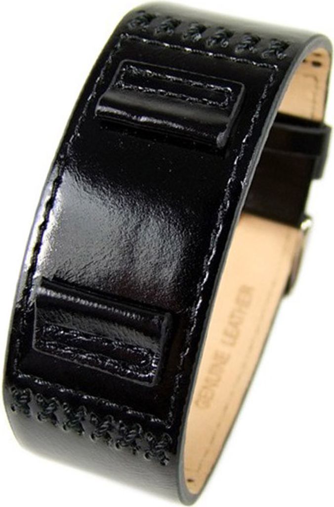 Ersatzband Leder schwarz 18mm für s.Oliver SO-2020-LQ