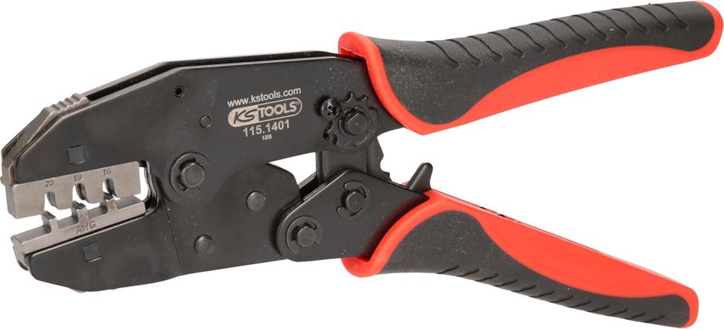 KS TOOLS 115.1255 Crimpzange für DEUTSCH DT und DEUTSCH DTM, Ø 0,75/1,0/1,5 mm²