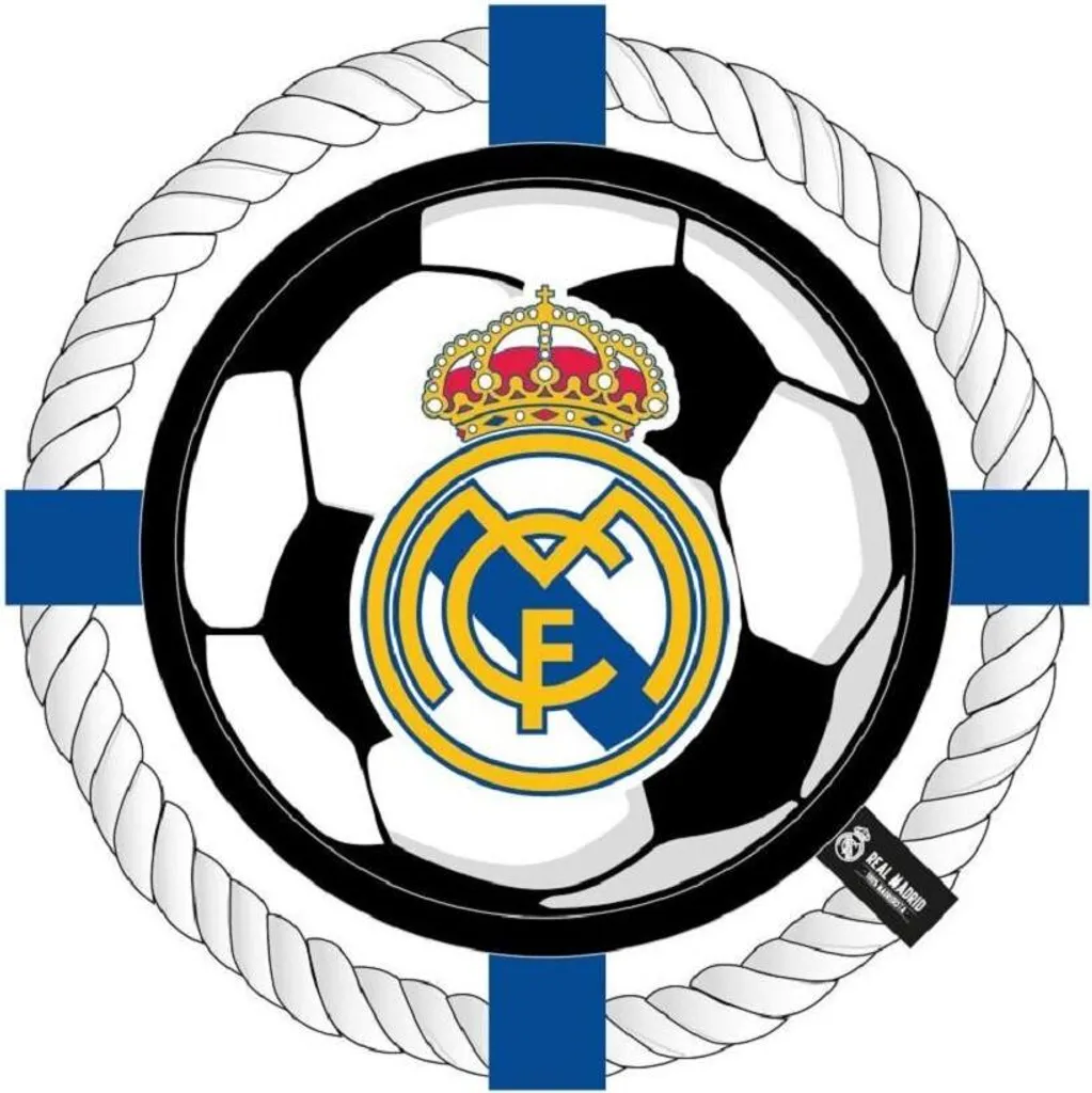 Gioco Cane Real Madrid - Anello Corda Poliestere Cotone 22cm