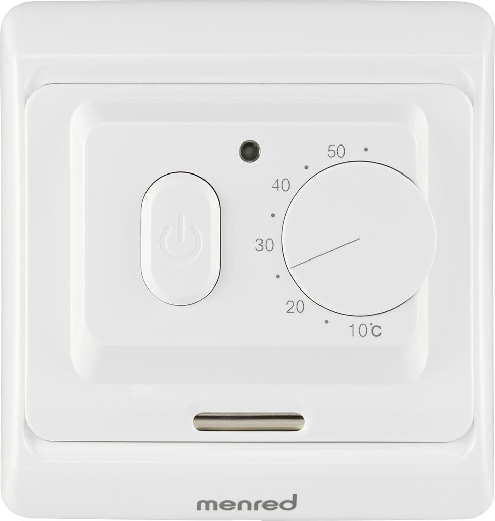 Menred Thermostaat voor elektrische verwarming E71 analoog Productafbeelding 