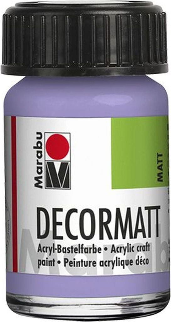 Marabu 1401 39 007 Decormatt Acryl Lavendel 15 ml