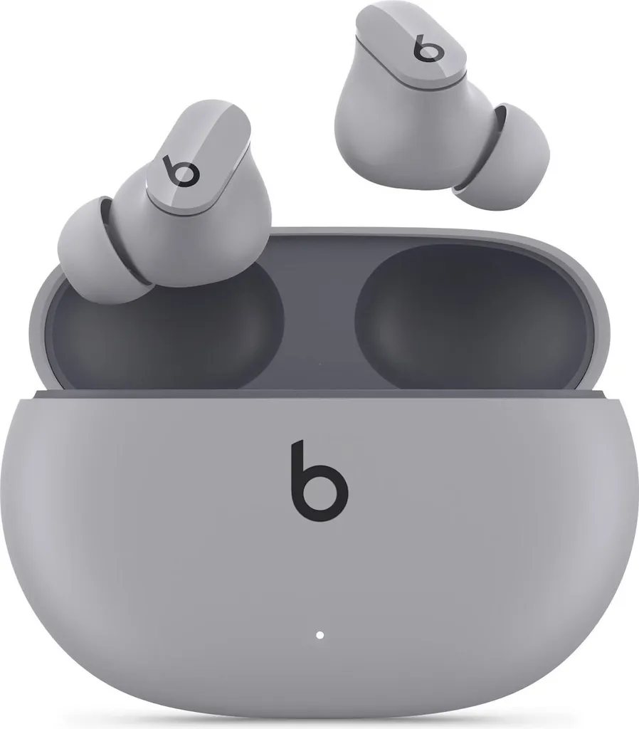 Beats Studio Buds Gris avec Réduction de Bruit Active et Son Spatial Immersif