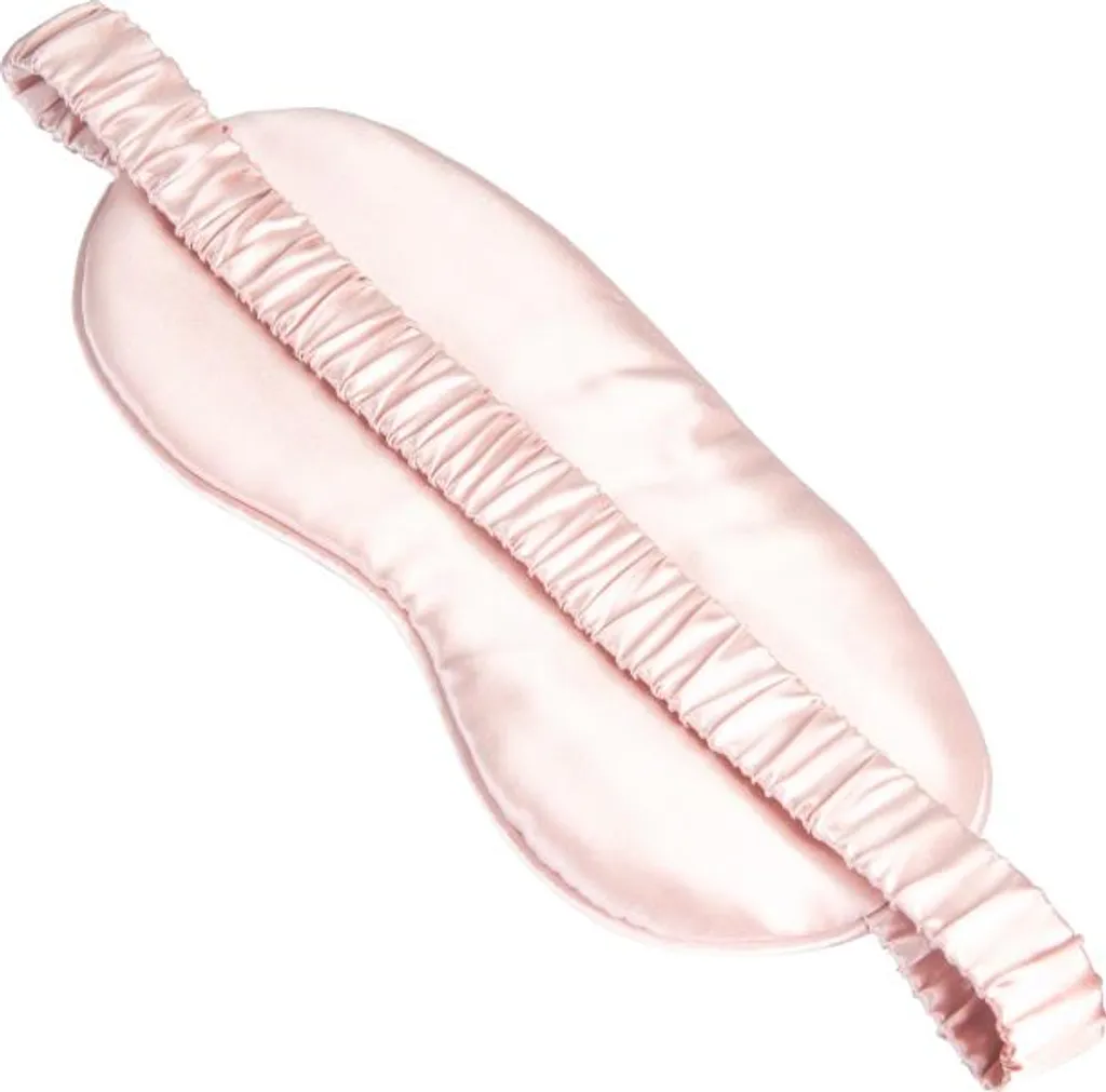 Patchs Yeux en Soie Rosée SEIDENAUGEPADS - Soin Anti-Fatigue Réutilisables