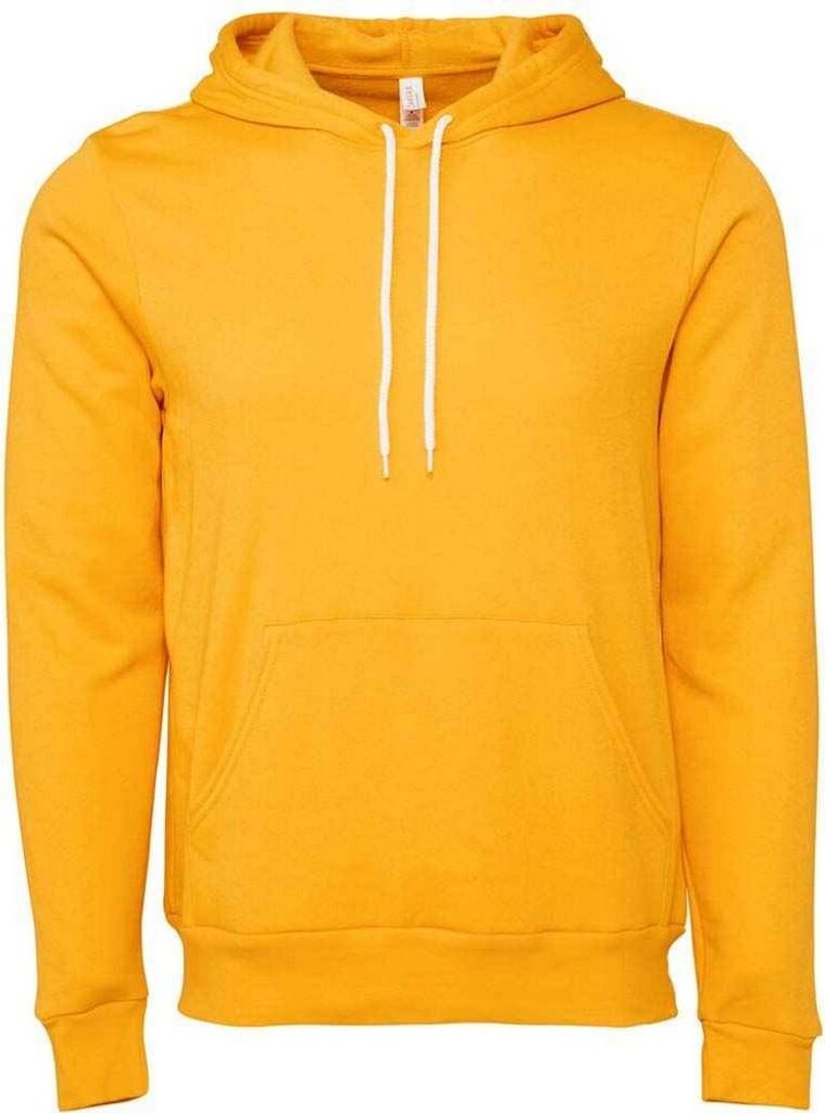 Bella + Canvas Erwachsene Uni Kapuzenpullover PC3868 (M) (Gold)