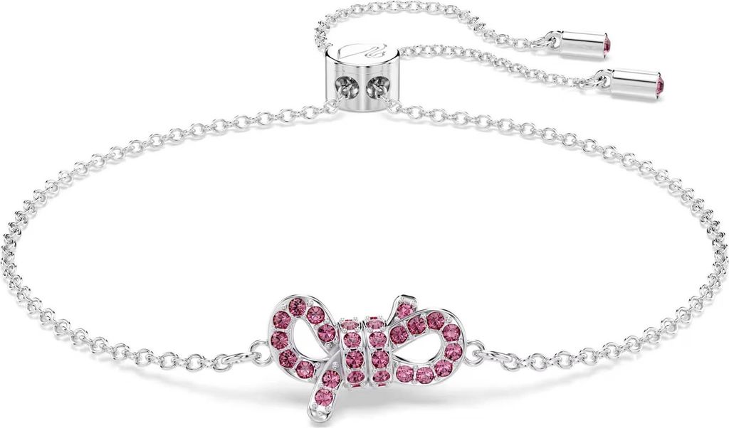 SWAROVSKI Armband Damen Lifelong Bow Schleife Pink Rhodiniert 5723553