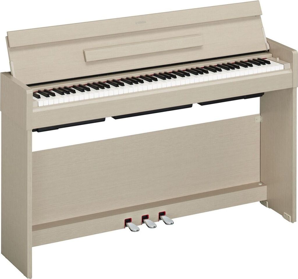 Yamaha ARIUS YDP-S35 Digital Piano, white ash – Modernes und stilvolles Digitalpiano für Hobbyspieler – Authentisches akustisches Klavierspiel