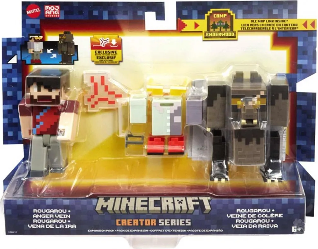 Mattel Minecraft Creator Series Pack Expansion Rugaru HNW10 pour Figurines