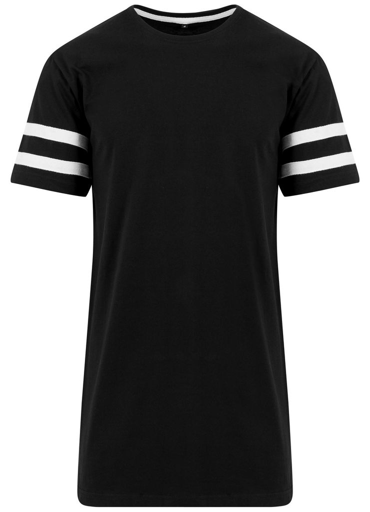 Build Your Brand - T-Shirt für Herren/Damen Uni LT2031 (XXL) (Schwarz/Weiß)