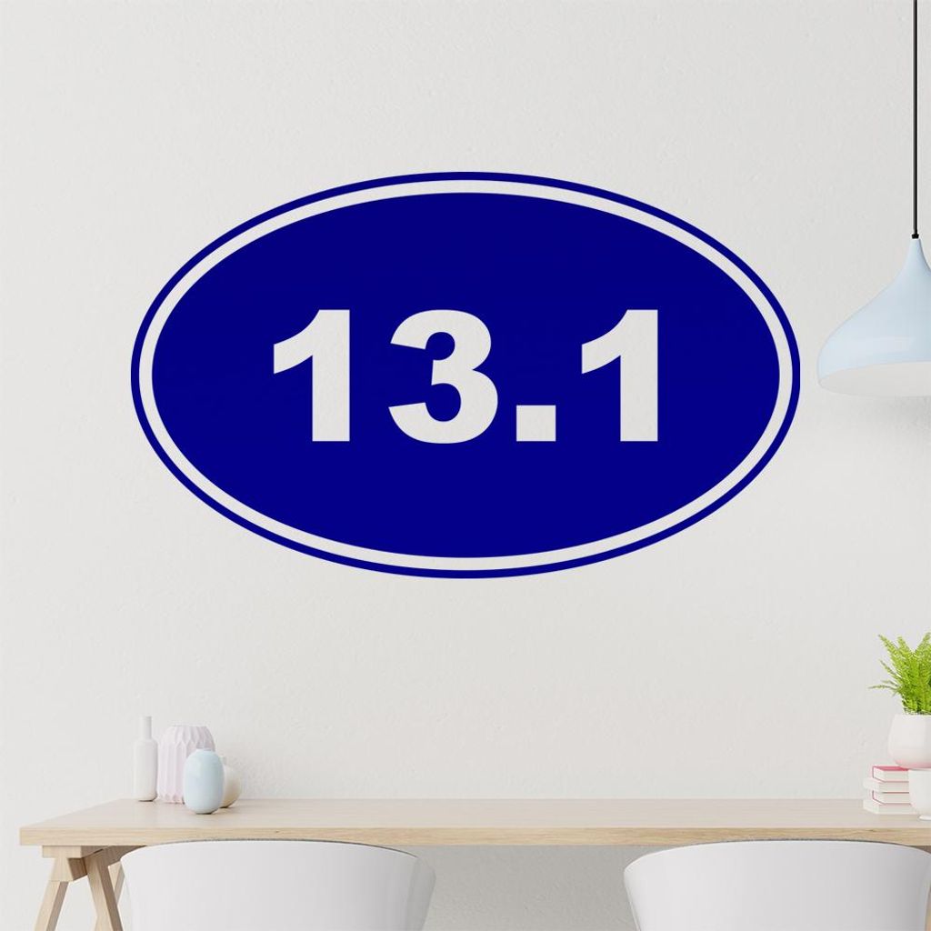 13.1 Wandtattoo in 6 Größen - Wandaufkleber Wall Sticker - Dekoration, Küche, Wohnzimmer, Schlafzimmer, Badezimmer