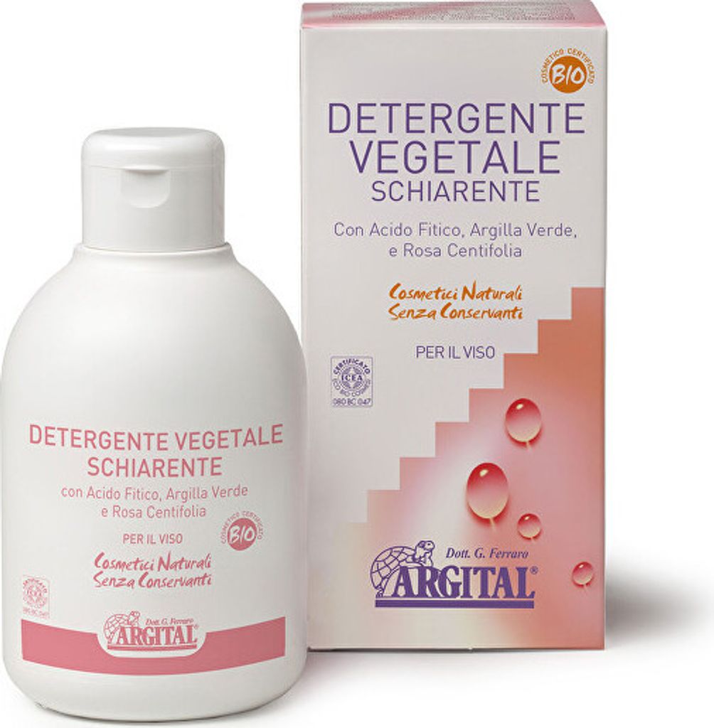 ARGITAL Aufhellender Gesichtsreiniger mit grüner Tonerde und Damaszenerrose
