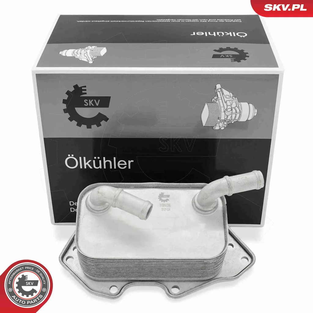 Refroidisseur d'huile 06E117021G en aluminium pour Audi Q5 Q7 et VW V6
